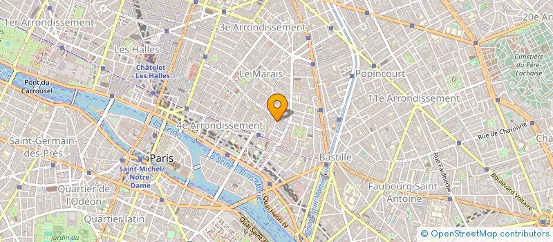 localisation de l'entreprise SCI EPISTOLE  PARIS