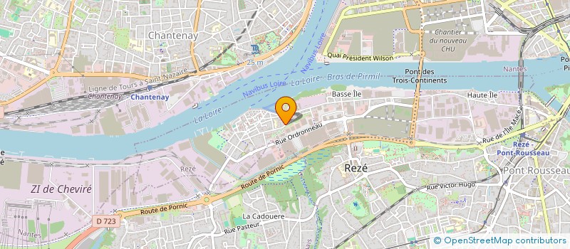 localisation de l'entreprise SCI EPITOPE  REZE