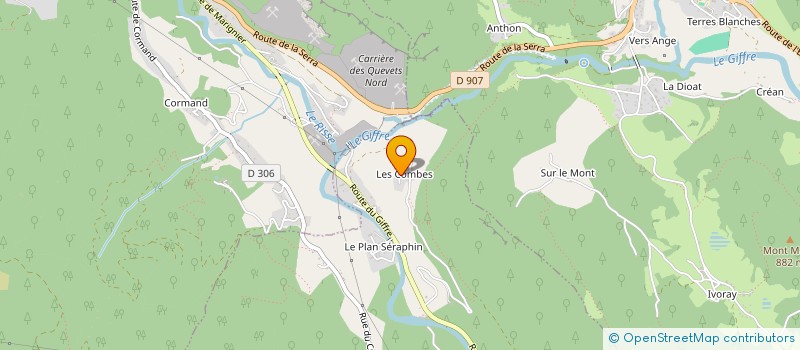 localisation de l'entreprise SCI EPL-MONTORGUEIL  MARIGNIER