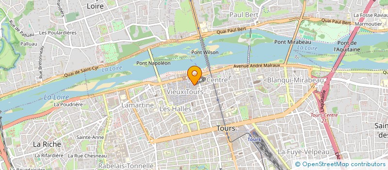 localisation de l'entreprise SCI EPMC  TOURS