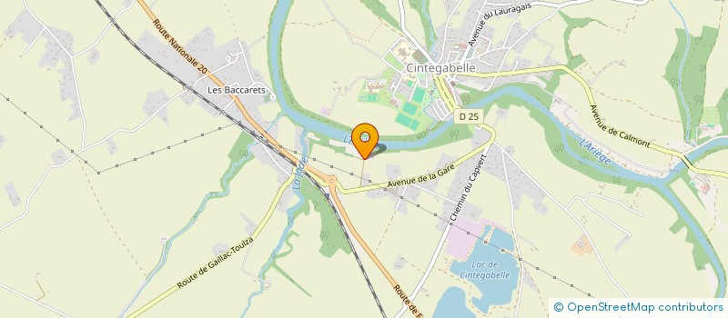 localisation de l'entreprise SCI EPONA à CINTEGABELLE