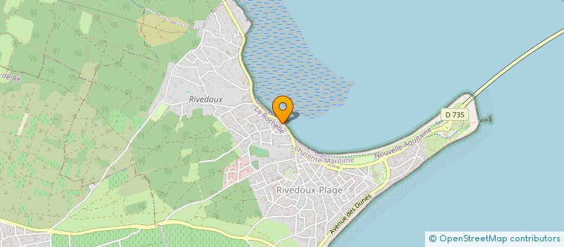 localisation de l'entreprise SCI EPONA  RIVEDOUX-PLAGE