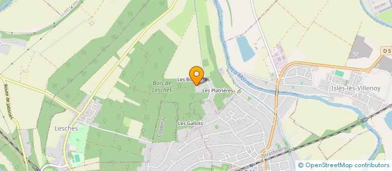 localisation de l'entreprise SCI EPONA  LESCHES