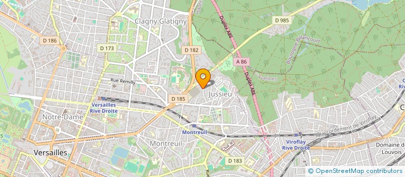 localisation de l'entreprise SCI EPONYME à VERSAILLES