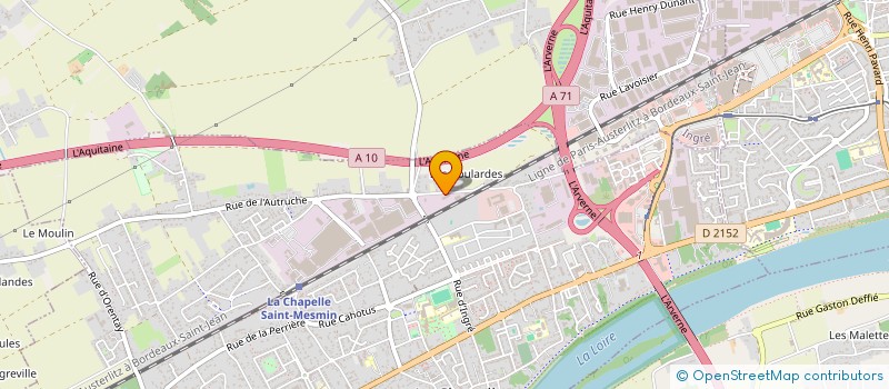 localisation de l'entreprise SCI EPP à LA CHAPELLE-SAINT-MESMIN