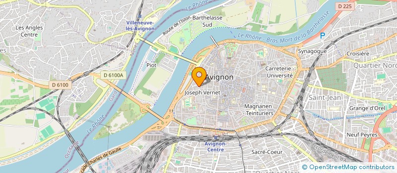 localisation de l'entreprise SCI EPSILON  AVIGNON