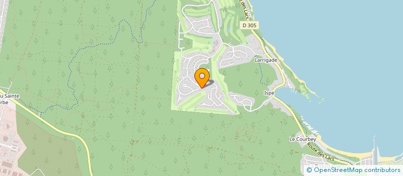 localisation de l'entreprise SCI EPSILON  BISCARROSSE