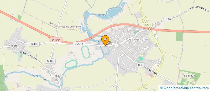 localisation de l'entreprise SCI EPSILON  BERNAY-VILBERT