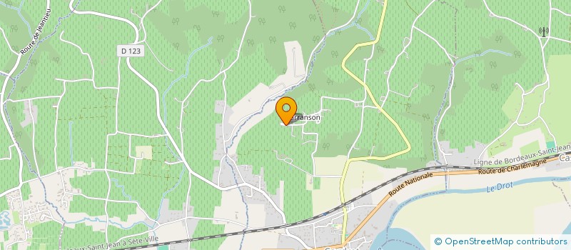 localisation de l'entreprise SCI EPSY  CAUDROT