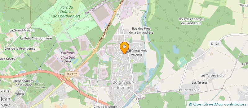 localisation de l'entreprise SCI EPSYLONPEDIA à BOIGNY-SUR-BIONNE