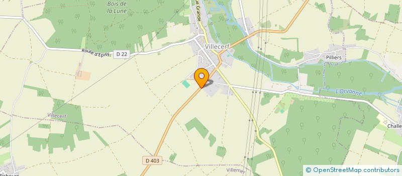 localisation de l'entreprise SCI EPY  VILLECERF