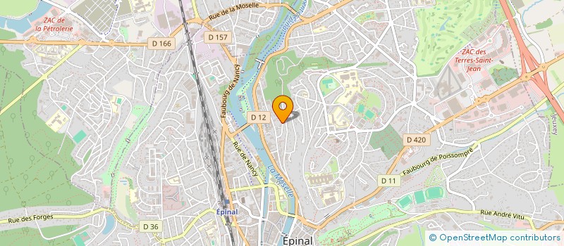 localisation de l'entreprise SCI EPYC à EPINAL