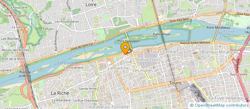 localisation de l'entreprise SCI EQUATOP II  TOURS