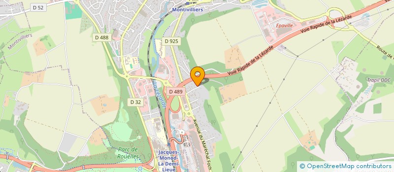 localisation de l'entreprise SCI EQUESTRE DE GONFREVILLE L ORCHER  MONTIVILLIERS