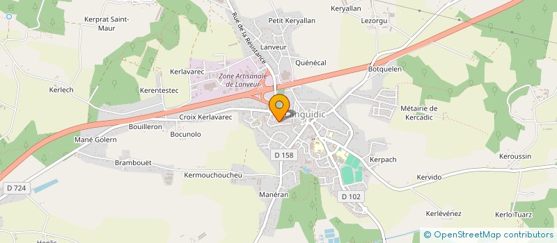 localisation de l'entreprise SCI EQUILIBRE  LANGUIDIC