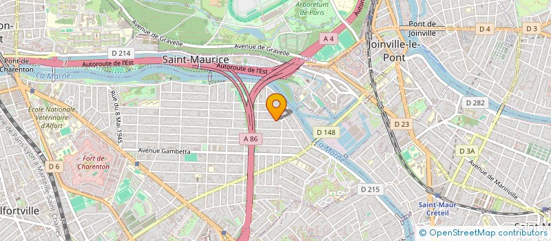 localisation de l'entreprise SCI EQUILIBRE à MAISONS-ALFORT