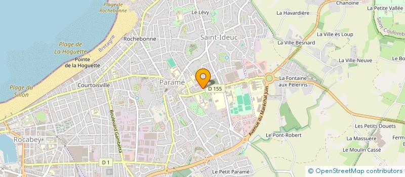 localisation de l'entreprise SCI EQUILIBRE CAUCHY  SAINT-MALO