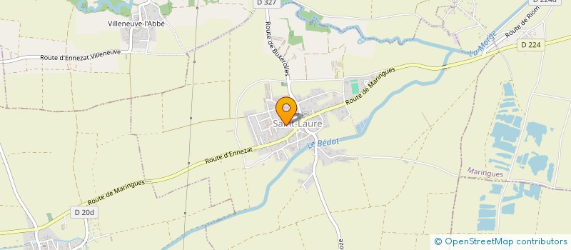 localisation de l'entreprise SCI EQUIMEDAG  CULHAT