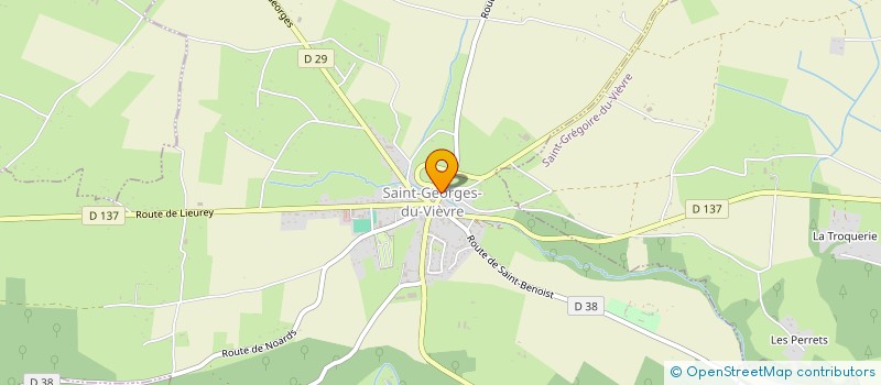 localisation de l'entreprise SCI EQUINOXE  SAINT-GEORGES-DU-VIEVRE