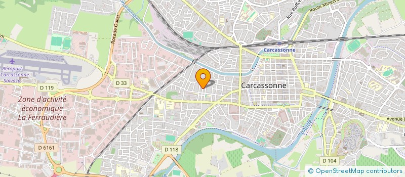 localisation de l'entreprise SCI EQUIPAGE à CARCASSONNE