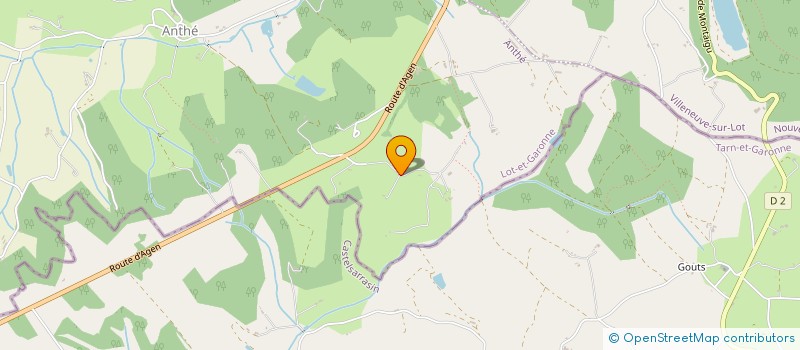 localisation de l'entreprise SCI EQUUS  MASQUIERES