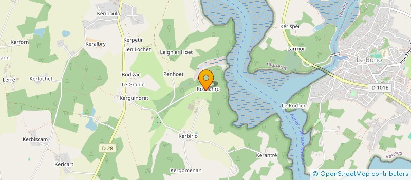 localisation de l'entreprise SCI ER MANE  CRACH