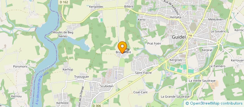 localisation de l'entreprise SCI ER MOR  GUIDEL