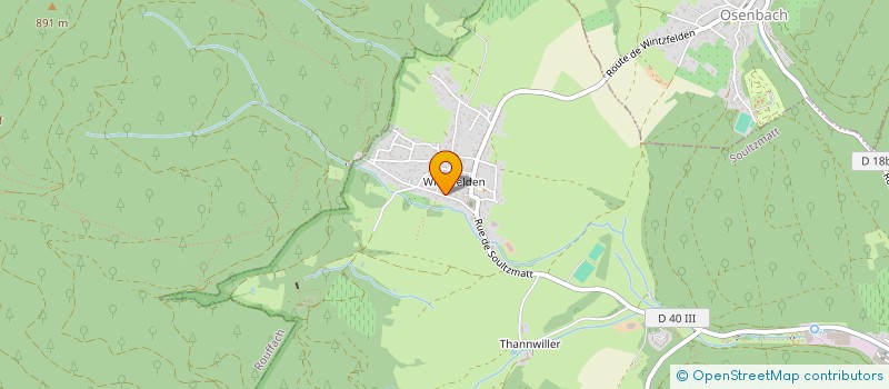 localisation de l'entreprise SCI ERA  SOULTZMATT