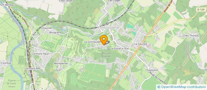 localisation de l'entreprise SCI ERABLIA  FONTCOUVERTE