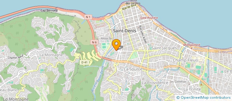localisation de l'entreprise SCI ERAKOR à SAINT-DENIS