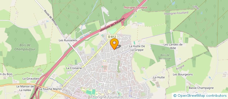 localisation de l'entreprise SCI ERAPSY  DINARD