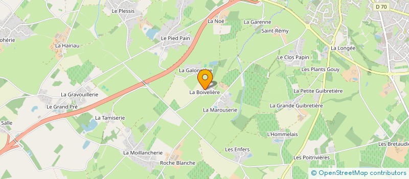 localisation de l'entreprise SCI ERAWAN  SAINT-PHILBERT-DE-GRAND-LIEU