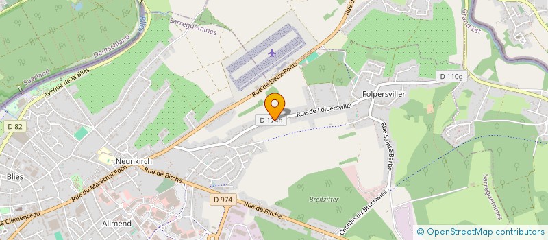 localisation de l'entreprise SCI ERBATAN à SARREGUEMINES