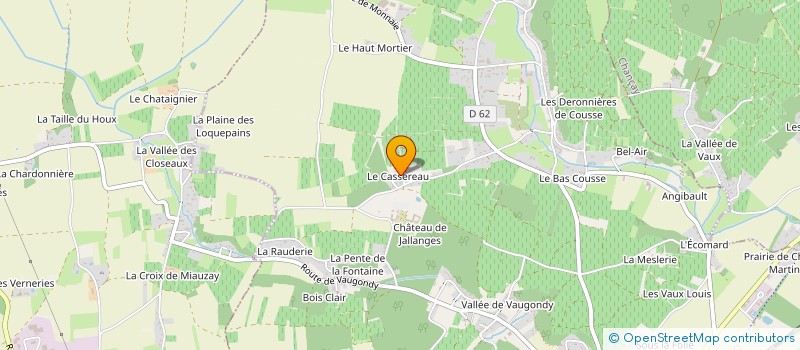 localisation de l'entreprise SCI ERBLAND à VERNOU-SUR-BRENNE
