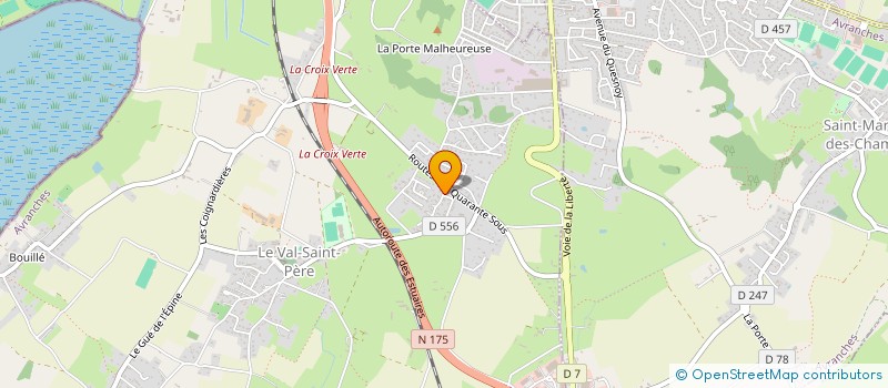 localisation de l'entreprise SCI ERCKSEN à SOULLANS
