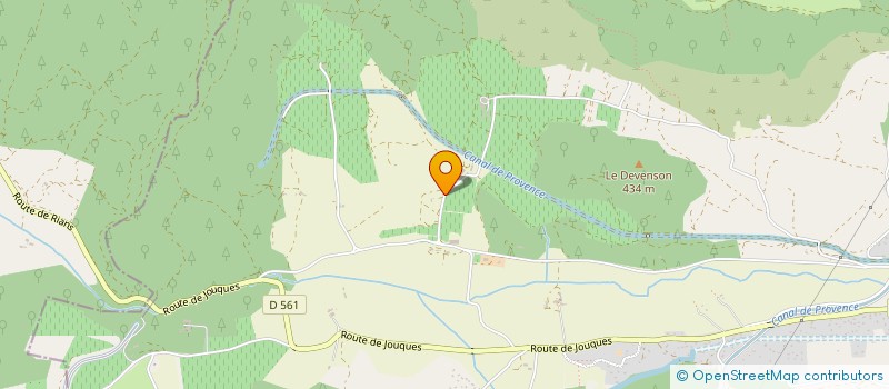 localisation de l'entreprise SCI ERDAFLO  RIANS