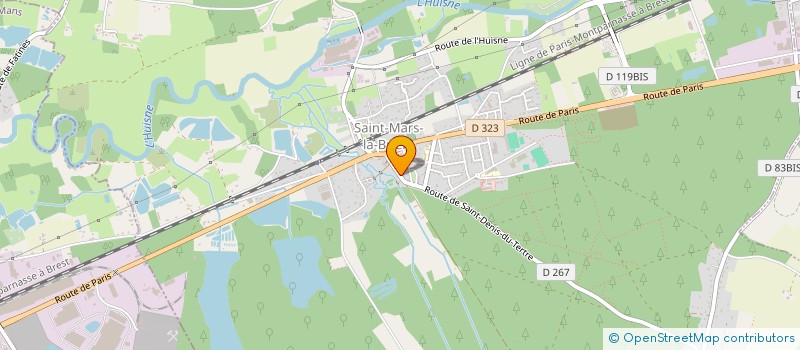 localisation de l'entreprise SCI ERDMANN  SAINT-MARS-LA-BRIERE