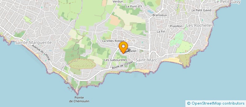 localisation de l'entreprise SCI ERDRE LA REGATE  SAINT-NAZAIRE