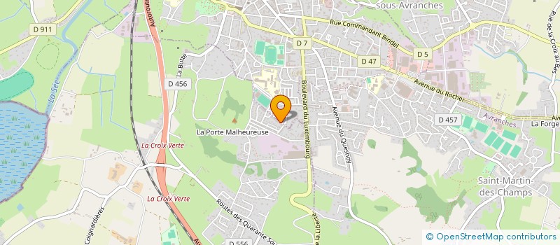 localisation de l'entreprise SCI ERE  LE VAL-SAINT-PERE