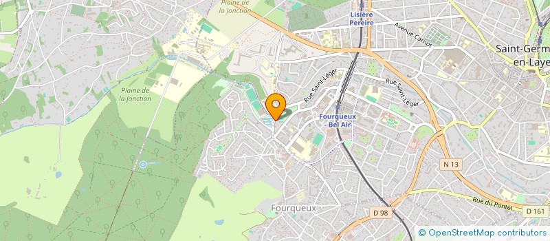 localisation de l'entreprise SCI EREN  SAINT-GERMAIN-EN-LAYE