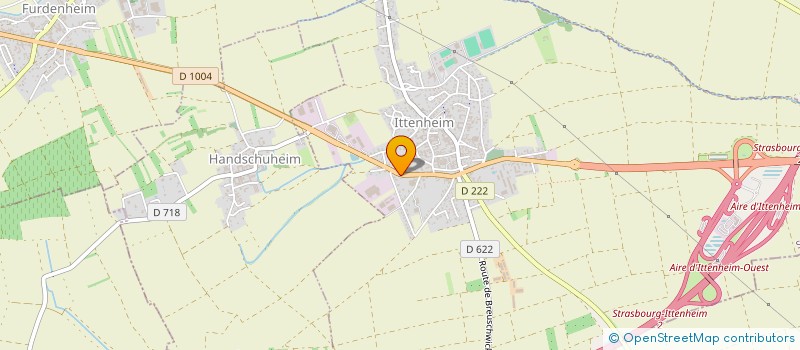 localisation de l'entreprise SCI EREN B  ITTENHEIM