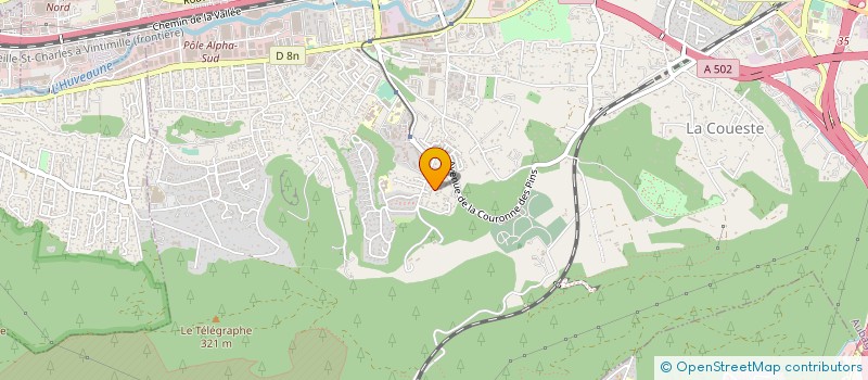 localisation de l'entreprise SCI EREVAN à AUBAGNE