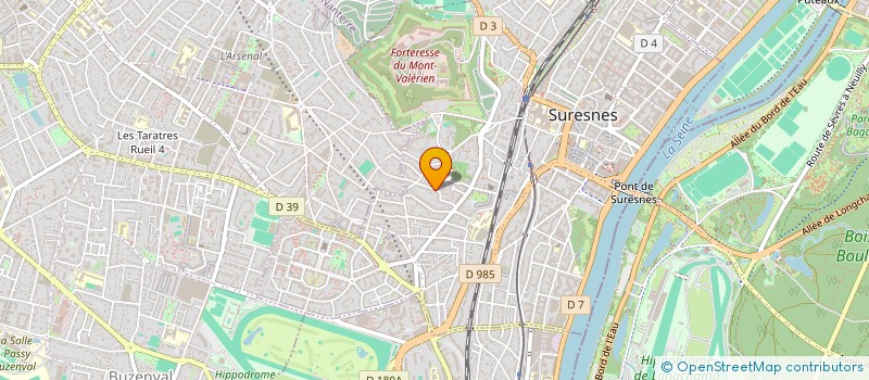 localisation de l'entreprise SCI ERFA à SURESNES