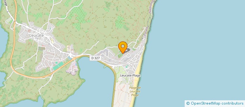 localisation de l'entreprise SCI ERGE à LEUCATE