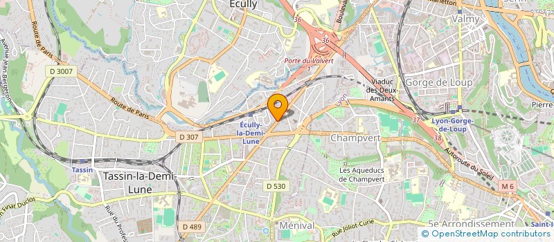 localisation de l'entreprise SCI ERGE  MALLEMORT