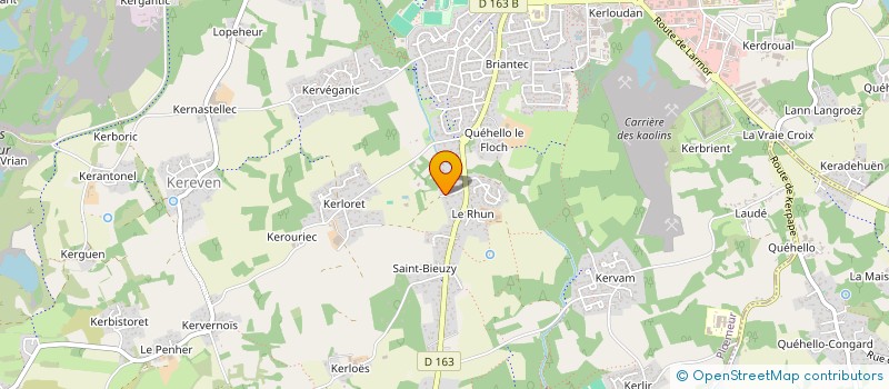 localisation de l'entreprise SCI ERGWEN à PLOEMEUR