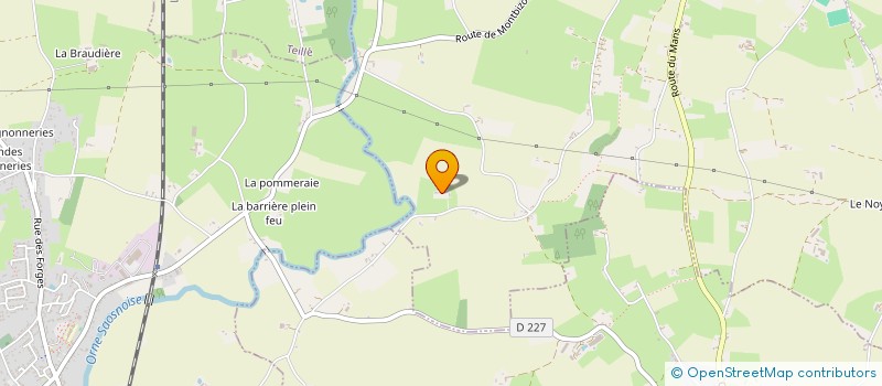 localisation de l'entreprise SCI ERIALOS  BALLON-SAINT MARS