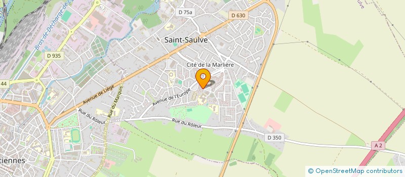 localisation de l'entreprise SCI ERIAMEL  SAINT-SAULVE