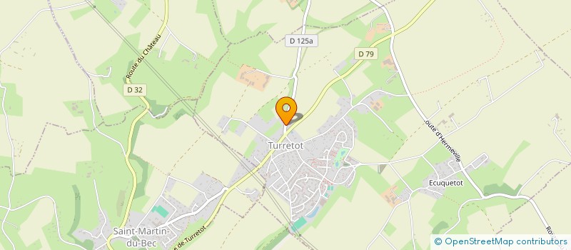 localisation de l'entreprise SCI ERICA  CRIQUETOT-L'ESNEVAL