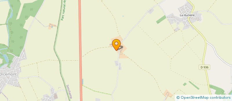 localisation de l'entreprise SCI ERICA  CLAIREFONTAINE-EN-YVELINES